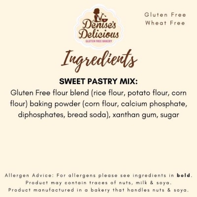 Gluten Free Sweet Pastry Mix